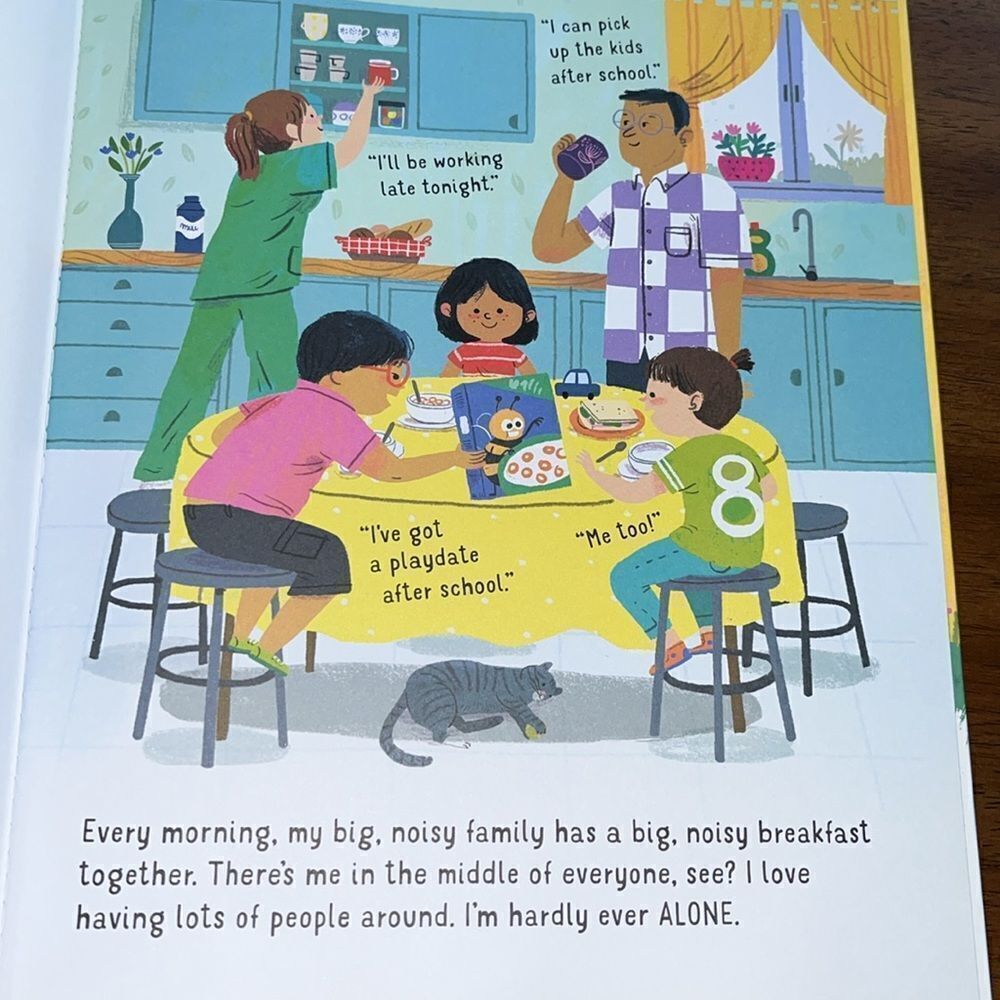 I’m Not (very) Afraid of Being ALONE Children's Book - Picture 4 of 5
